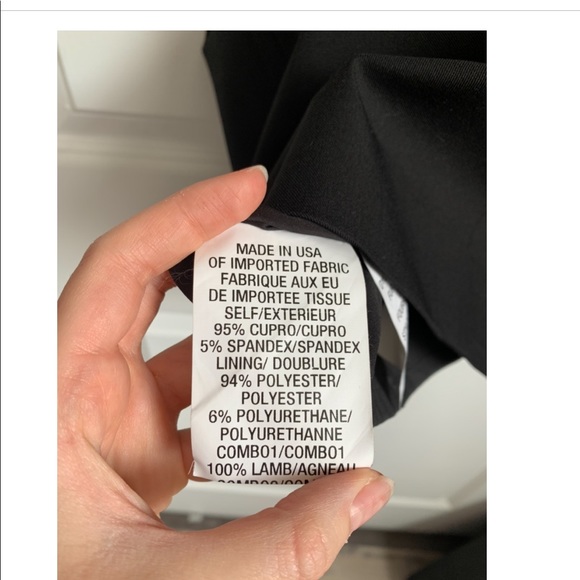 Theory Elso Calf Hair Suede Leather Panel Shift Dress Black Size 4 ($615 Retail) - Picture 10 of 11